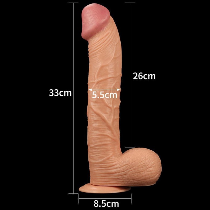 Legendary King Sized Realistik Penis 33 Cm