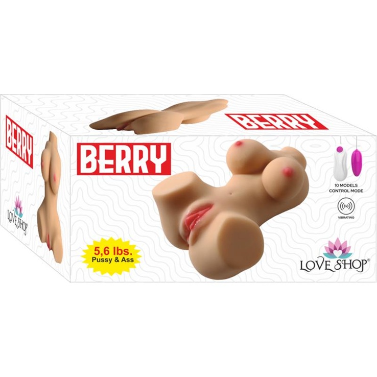Berry Yarım Vücut Mastürbatör