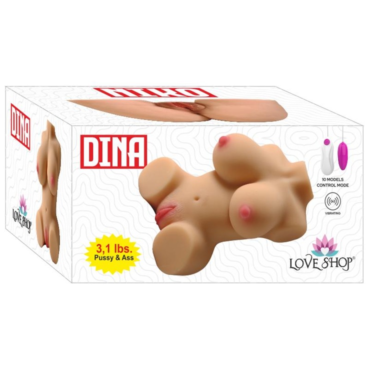 Dina Yarım Vücut Mastürbatör