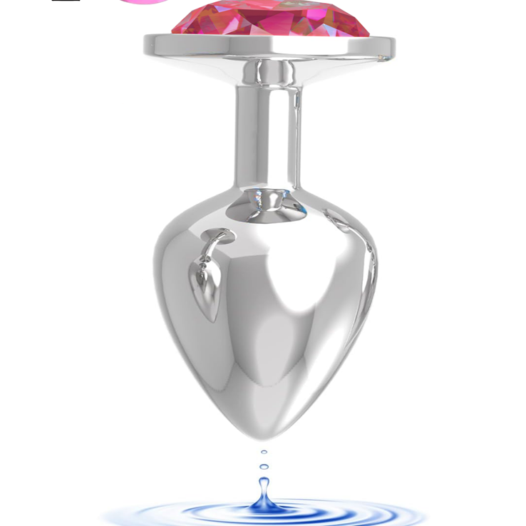 Metal Anal Plug Büyük Boy